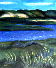 painting: "Salt Marsh, Wellfleet"